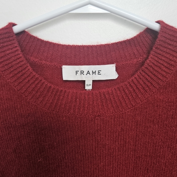 Frame ruched sleeve cashmere sweater - Picture 3 of 8
